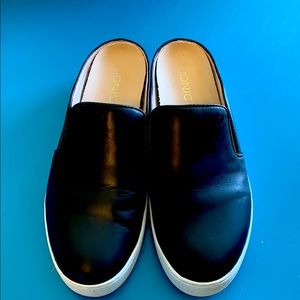 Vionic leather slip ons